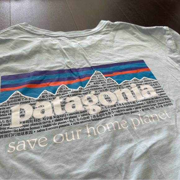 Patagonia Men's Classic White Tee - Picture 7 of 8
